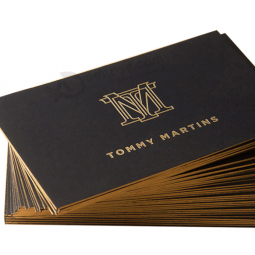 Hot sale visiting card 600gsm foil stamping name card