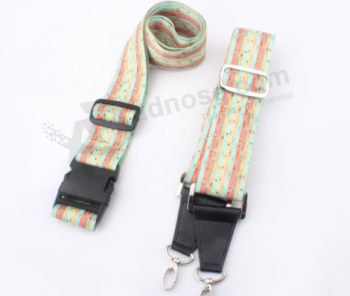 Personalized design colorful polyester shoulder strap with your logo