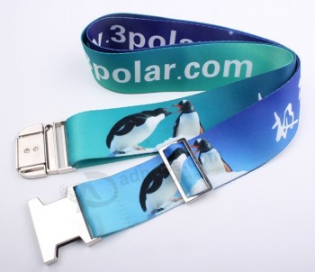Custom colorful luggage belt for suitcase with high quality and any size