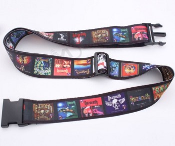 180cm length adjustable travel polyester luggage strap with high quality and any size