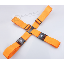 Hot selling professional nylon cross luggage strap with high quality and any size