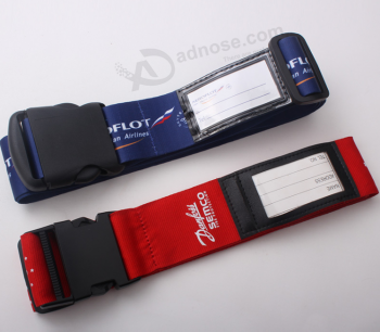 Personal luggage strap fashion travelling luggage tag strap with high quality and any size