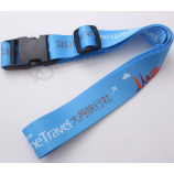 Personalizado jacquard tsa cinto fivela fechamento da Sacoagem