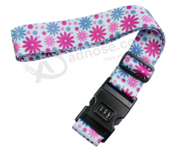 Colorful travel custom luggage belt with digital scale for promotion with high quality and any size