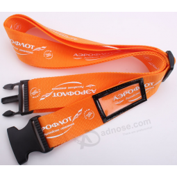 Eco-friendly polyester sublimation luggage belt for security service