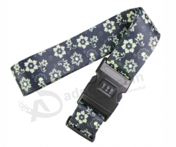 Suitcase luggage belt strap wholesale with adjustable lock with high quality and any size