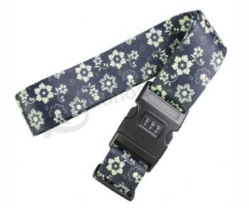 Factory wholesale adjustable luggage strap with digital scale with high quality and any size