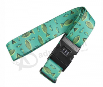 Custom Combination Locking Luggage Belt Custom with high quality and any size