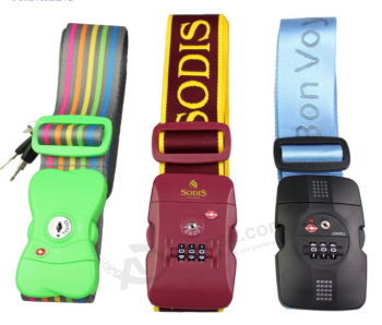 OEM Adjustable Woven Luggage Strap With Lock Wholesale with high quality and any size