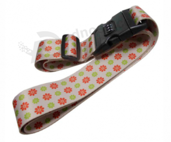 Personalized plastic buckle elastic luggage straps with high quality and any size