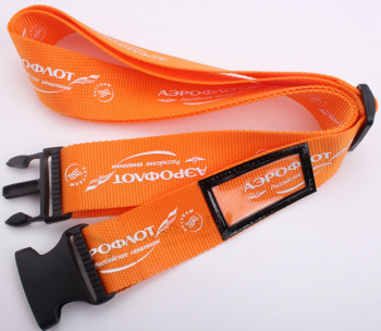 Name Tag luggage strap luggage belt with buckle with high quality and any size