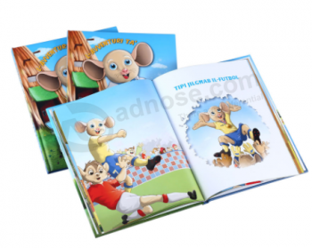 Hardcover children picture laminated child book printing