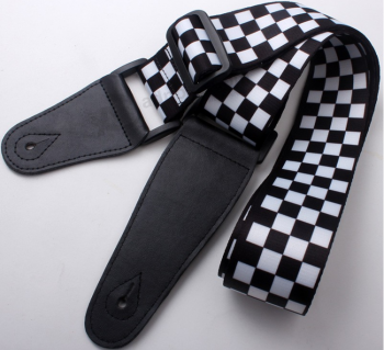 Full color sublimation cotton guitar strap for electric guitar