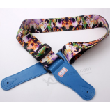 Wholesale custom soldier colorful padded guitar straps