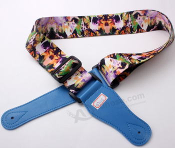 Wholesale custom soldier colorful padded guitar straps
