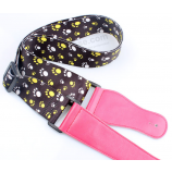 Heat transfer printed acoustic guitar strap parts sample free