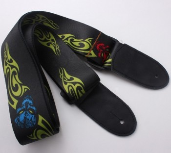Custom cotton printed guitar belt from China