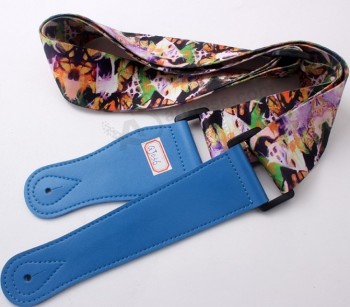 Dye sublimation guitar belt custom geen minimum order