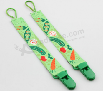 Custom baby soother clip pacifier clip chain wholesale with high quality and any size