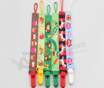 Spoon Type Pacifier Clip Holder Baby Dummy Chain with high quality and any size