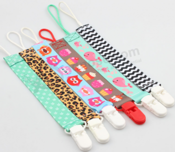 Factory custom logo lanyard baby strap with plastic clip with high quality and any size