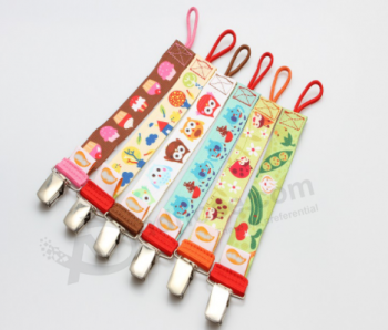 China supplier baby soother clip pacifier clip