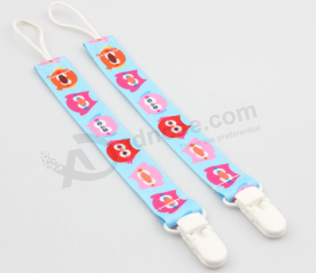 Cheap wholesale baby pacifier holder clips baby pacifier clip