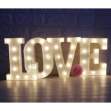 Muestra personalizada de la marquesina letras Navidad vintage muestra luces para la venta