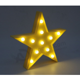 Aangepaste tent teken letters led ster motief lichten fabriek