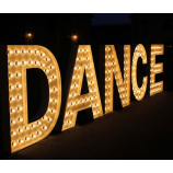 Nacht bar lampen aangepaste grootte acryl led letters groothandel