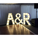 Nachtlampje display aangepaste grootte acryl led letters groothandel