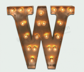Metal light up letter Acrylic Led Letters Wholesale