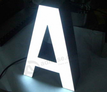 Voorkant-Verlichte gloeiende letters led module led strip groothandel
