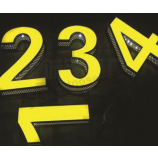 Nummer acryl led verlichting acryl kanaal letters