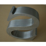 Edelstahl 3d Brief Pinsel dekorative MetAlles Buchstaben