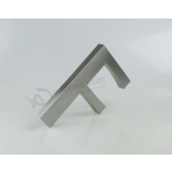 Nouveau style personnalisé miroir en acier inoxydable lettre signes
