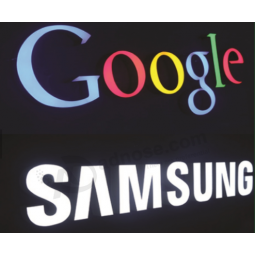 Personalizado hecho de luces de acrílico letras para publicidad