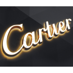 Acrylique conduit signes lettres alphabet décoratif pour le mur