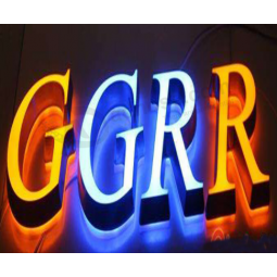 Volledige kleur dEcoratieve led alfabet letters voor muur