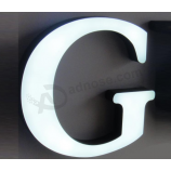 Hars gezicht verlichting geleid reclameborden teken