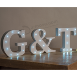 Nieuwe technologie verlichte ledwoorden voor reclame