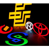 Führte Buchstaben Zeichen Auto Logo führte Zeichen Brauch