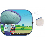 Custom Logo Side Windshield Car Nylon Mesh Sunshade