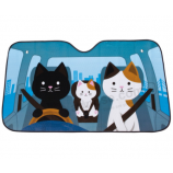 Hot sale PE foam sunshade/car snow shade custom