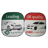 Wholesale Folding Nylon Square Car Front Sunshade Design