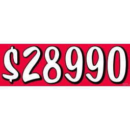 Good quality car windshield sign without min order with high quality and any size