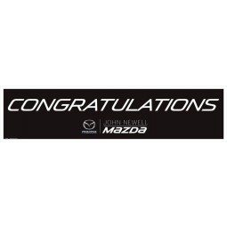 Miglior prezzo segno statico auto per 100 x 25 cm con nesSole ordine minimo