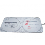 Werbung benutzerdefinierte Logo Auto vorne Nylon Sonnenschirm