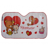 Colorful printing PE bubble car front sunshade