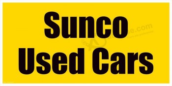 Wholesale customized good quality car static cling with no min order with high quality and any size